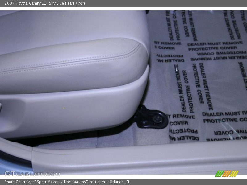 Sky Blue Pearl / Ash 2007 Toyota Camry LE