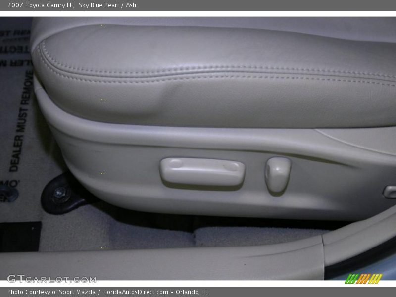 Sky Blue Pearl / Ash 2007 Toyota Camry LE