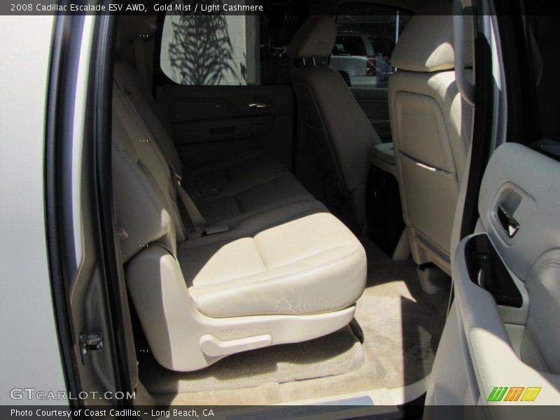 Gold Mist / Light Cashmere 2008 Cadillac Escalade ESV AWD