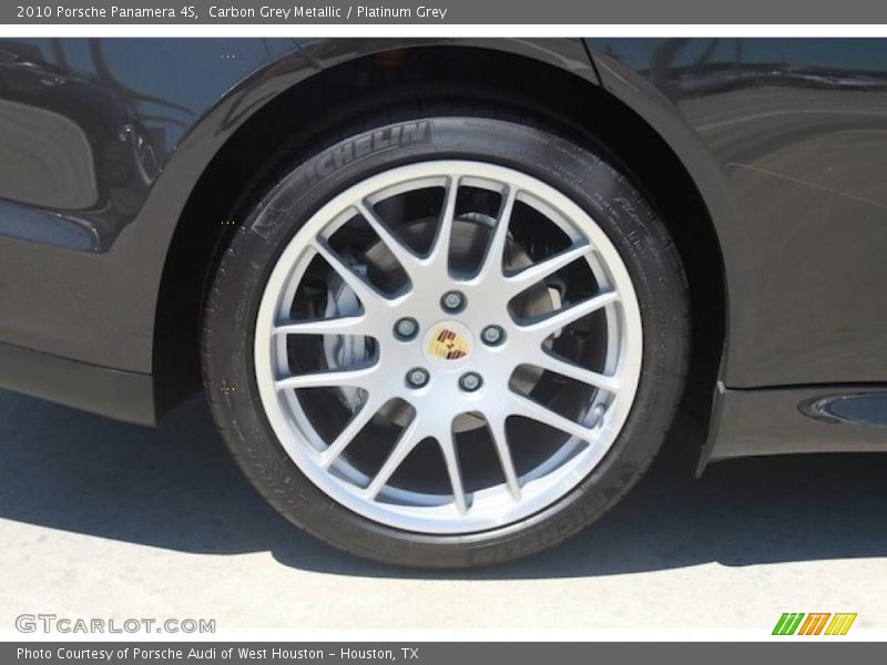 Carbon Grey Metallic / Platinum Grey 2010 Porsche Panamera 4S