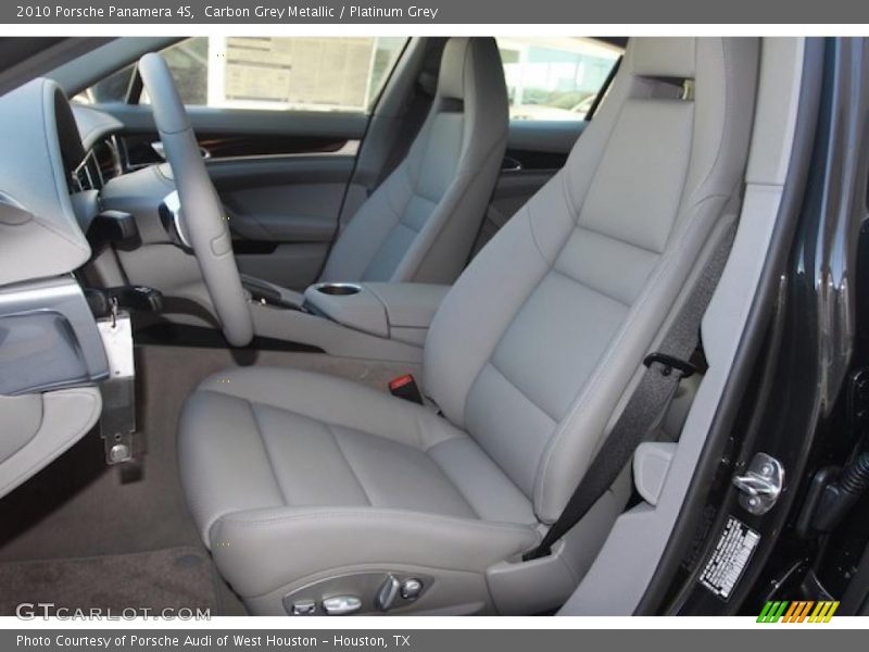 Carbon Grey Metallic / Platinum Grey 2010 Porsche Panamera 4S