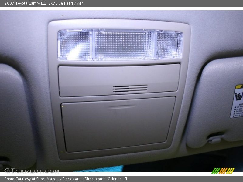Sky Blue Pearl / Ash 2007 Toyota Camry LE
