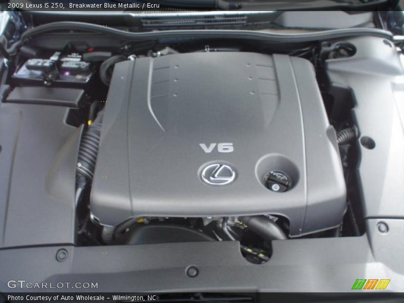 Breakwater Blue Metallic / Ecru 2009 Lexus IS 250