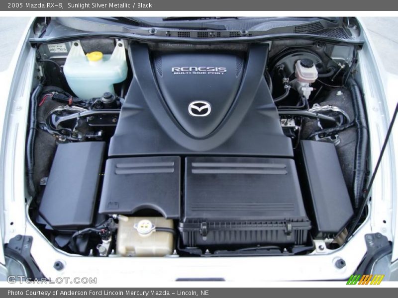Sunlight Silver Metallic / Black 2005 Mazda RX-8