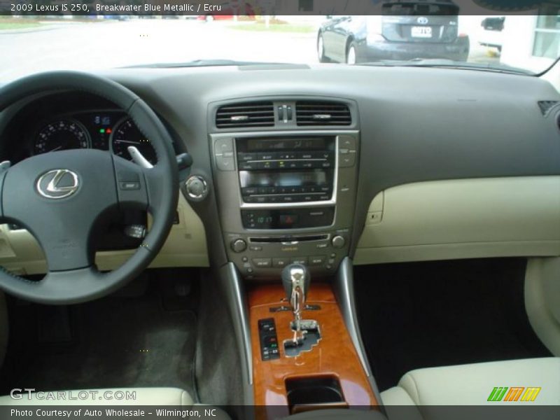 Breakwater Blue Metallic / Ecru 2009 Lexus IS 250