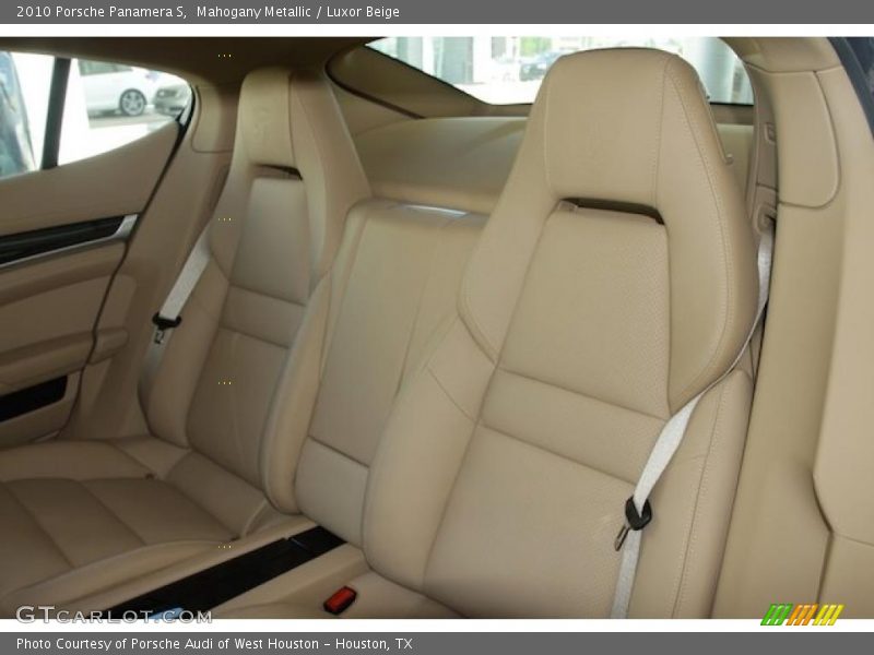 Mahogany Metallic / Luxor Beige 2010 Porsche Panamera S