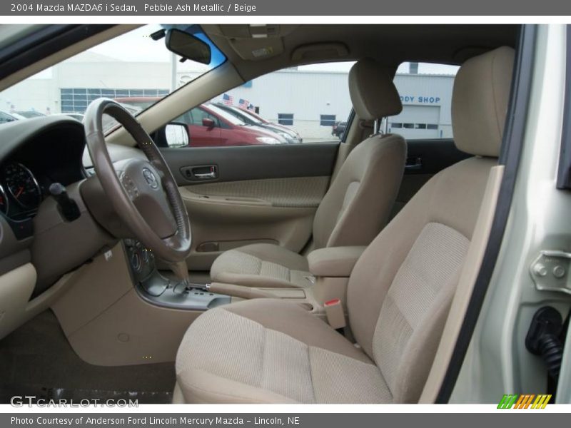 Pebble Ash Metallic / Beige 2004 Mazda MAZDA6 i Sedan