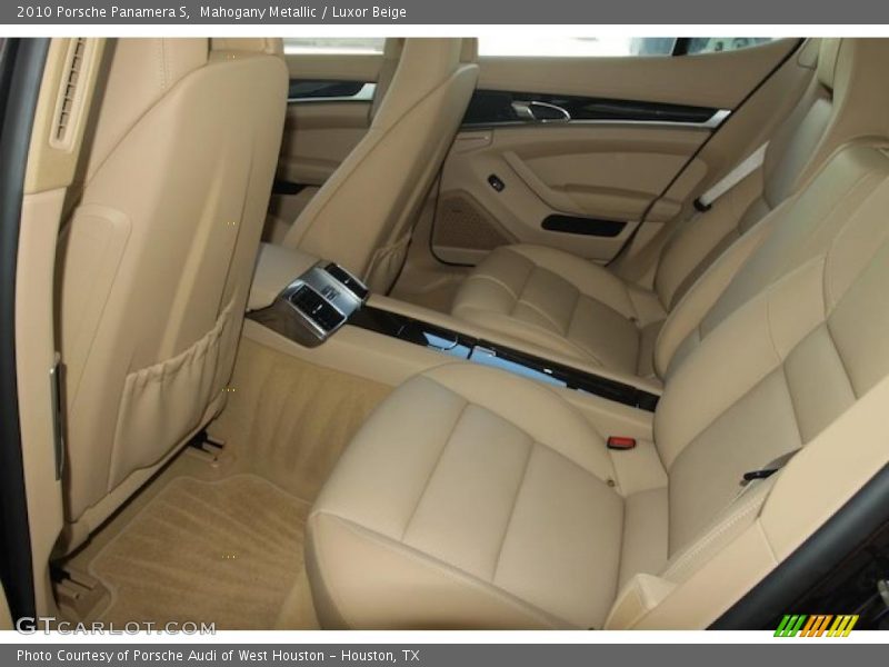 Mahogany Metallic / Luxor Beige 2010 Porsche Panamera S
