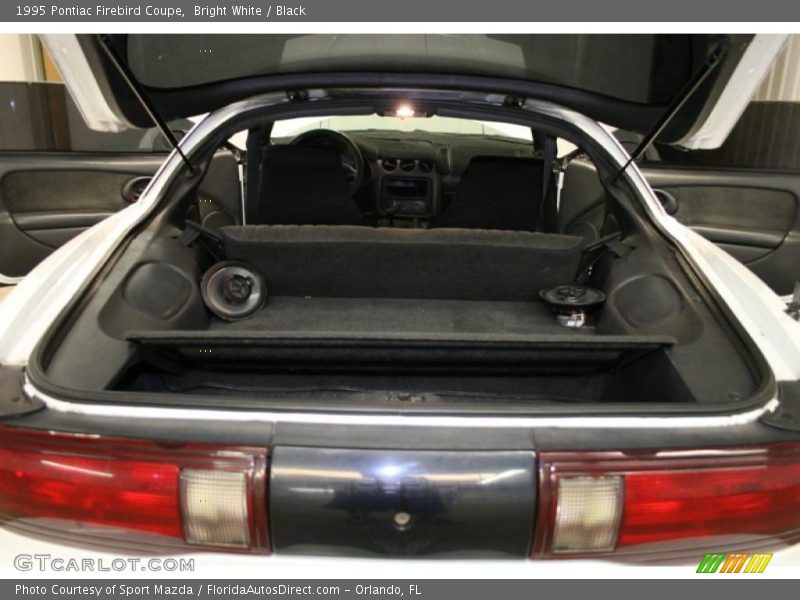 Bright White / Black 1995 Pontiac Firebird Coupe