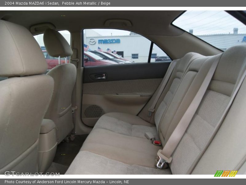 Pebble Ash Metallic / Beige 2004 Mazda MAZDA6 i Sedan