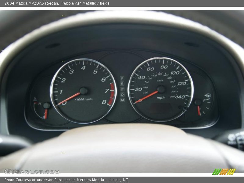 Pebble Ash Metallic / Beige 2004 Mazda MAZDA6 i Sedan