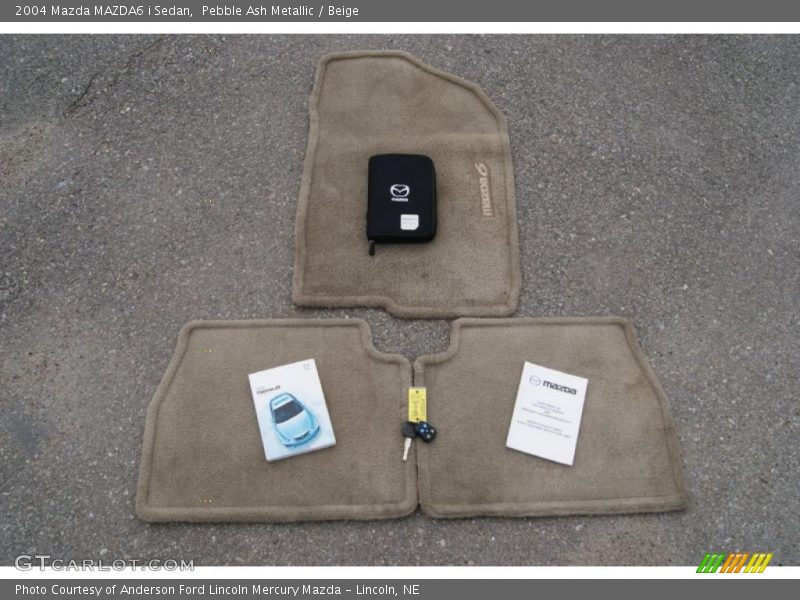 Pebble Ash Metallic / Beige 2004 Mazda MAZDA6 i Sedan