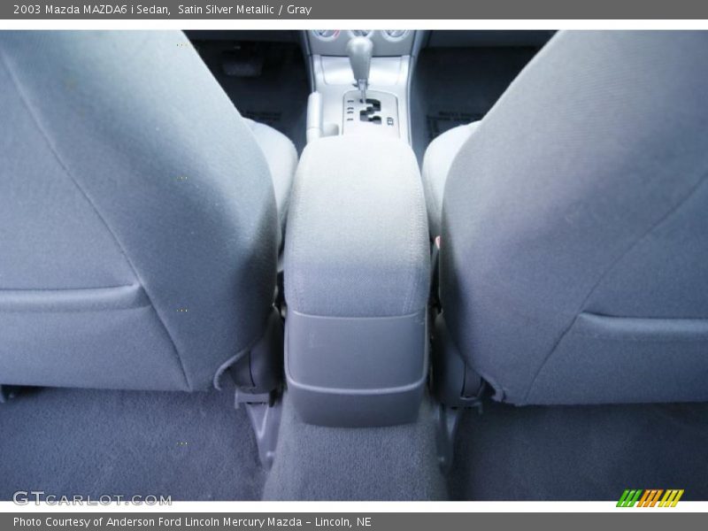 Satin Silver Metallic / Gray 2003 Mazda MAZDA6 i Sedan