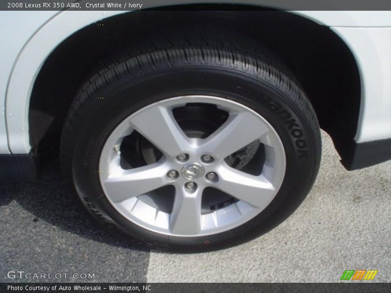 Crystal White / Ivory 2008 Lexus RX 350 AWD