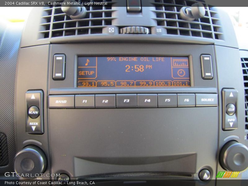Cashmere Metallic / Light Neutral 2004 Cadillac SRX V8