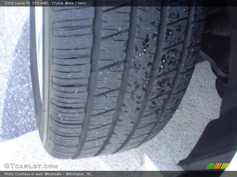 Crystal White / Ivory 2008 Lexus RX 350 AWD
