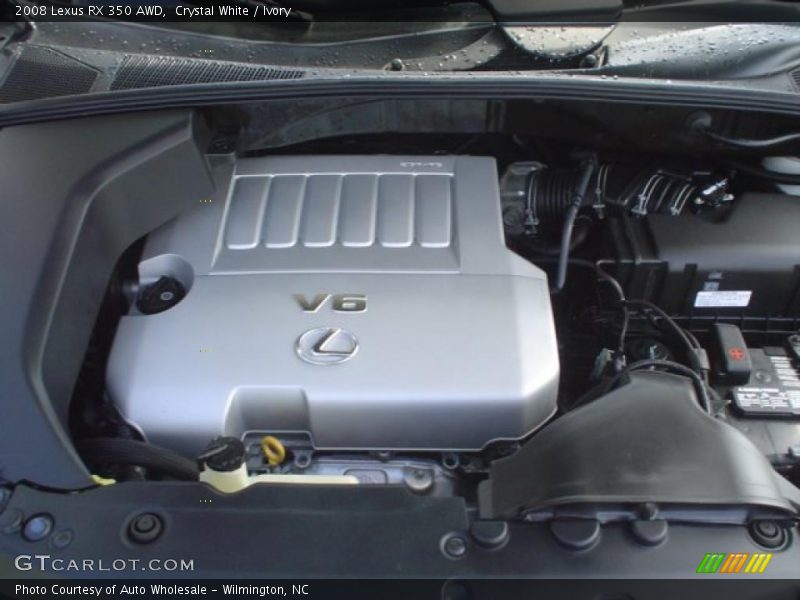 Crystal White / Ivory 2008 Lexus RX 350 AWD