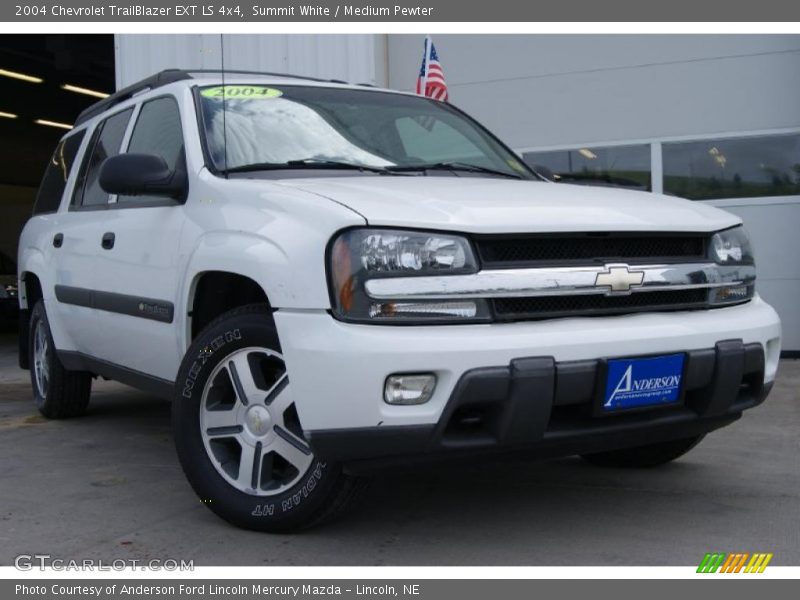 Summit White / Medium Pewter 2004 Chevrolet TrailBlazer EXT LS 4x4