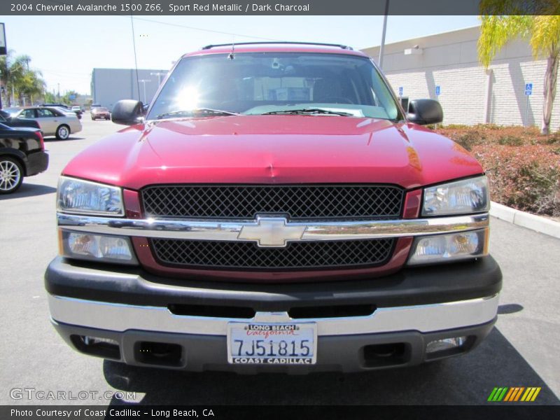Sport Red Metallic / Dark Charcoal 2004 Chevrolet Avalanche 1500 Z66