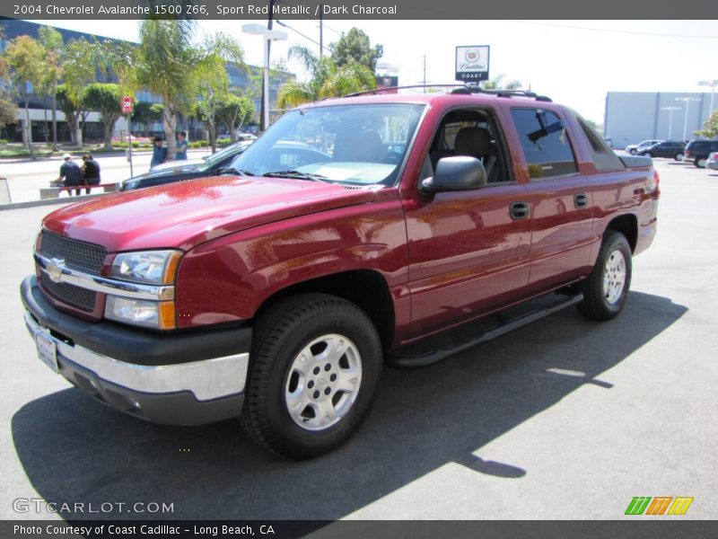 Sport Red Metallic / Dark Charcoal 2004 Chevrolet Avalanche 1500 Z66