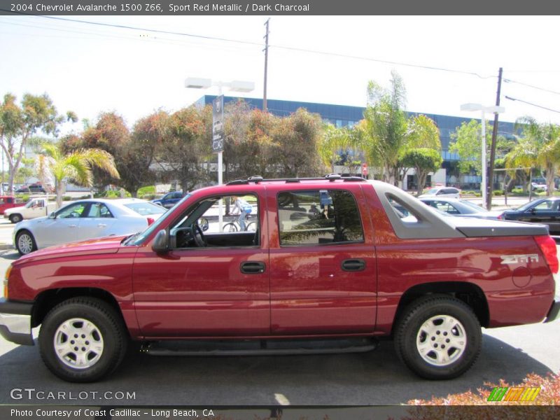 Sport Red Metallic / Dark Charcoal 2004 Chevrolet Avalanche 1500 Z66