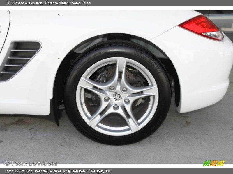 Carrara White / Sand Beige 2010 Porsche Boxster