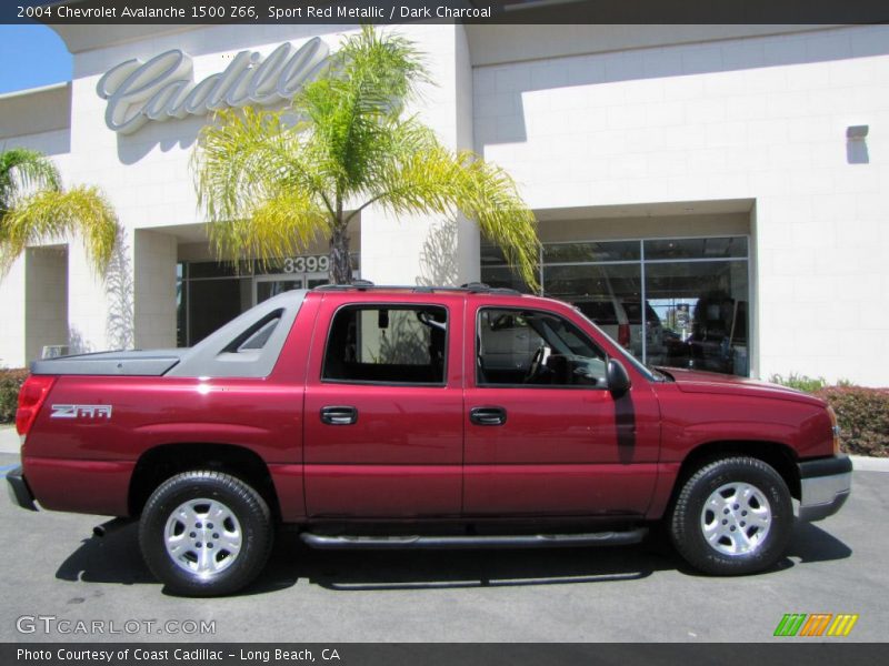 Sport Red Metallic / Dark Charcoal 2004 Chevrolet Avalanche 1500 Z66