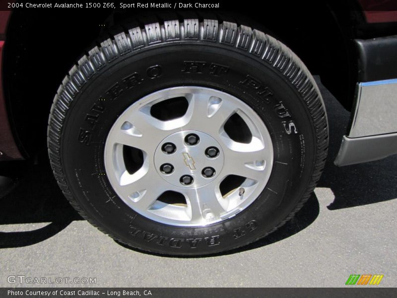 Sport Red Metallic / Dark Charcoal 2004 Chevrolet Avalanche 1500 Z66