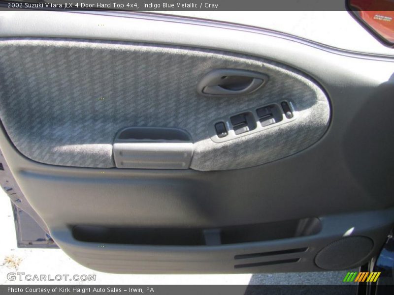 Indigo Blue Metallic / Gray 2002 Suzuki Vitara JLX 4 Door Hard Top 4x4