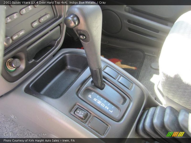 Indigo Blue Metallic / Gray 2002 Suzuki Vitara JLX 4 Door Hard Top 4x4