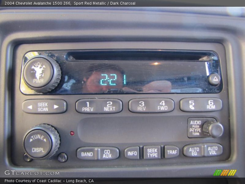 Sport Red Metallic / Dark Charcoal 2004 Chevrolet Avalanche 1500 Z66