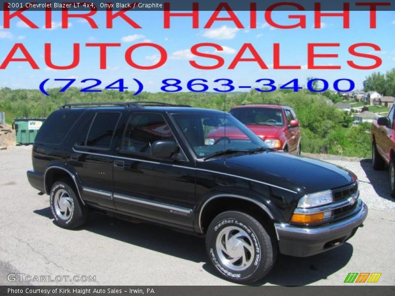 Onyx Black / Graphite 2001 Chevrolet Blazer LT 4x4