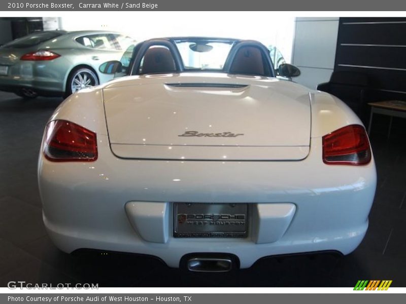 Carrara White / Sand Beige 2010 Porsche Boxster