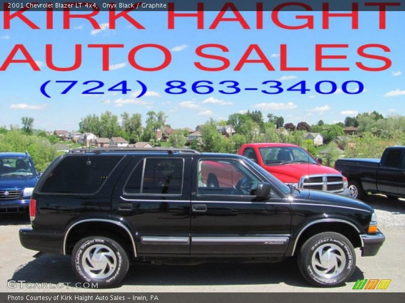 Onyx Black / Graphite 2001 Chevrolet Blazer LT 4x4