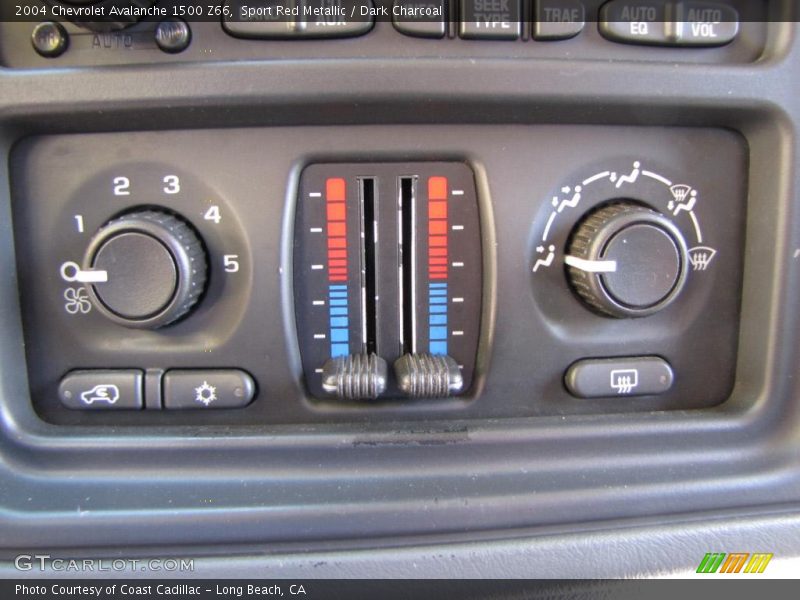 Sport Red Metallic / Dark Charcoal 2004 Chevrolet Avalanche 1500 Z66