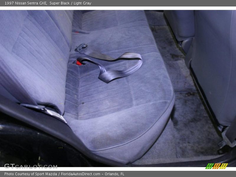 Super Black / Light Gray 1997 Nissan Sentra GXE