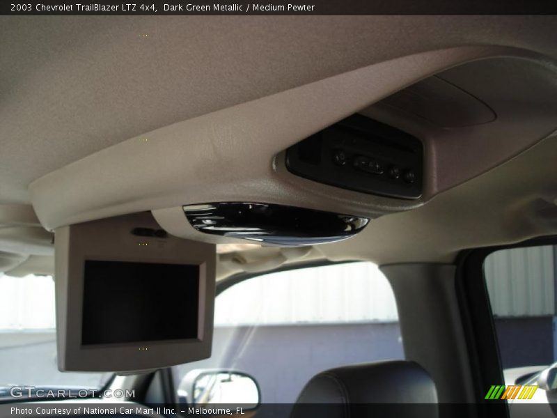 Dark Green Metallic / Medium Pewter 2003 Chevrolet TrailBlazer LTZ 4x4