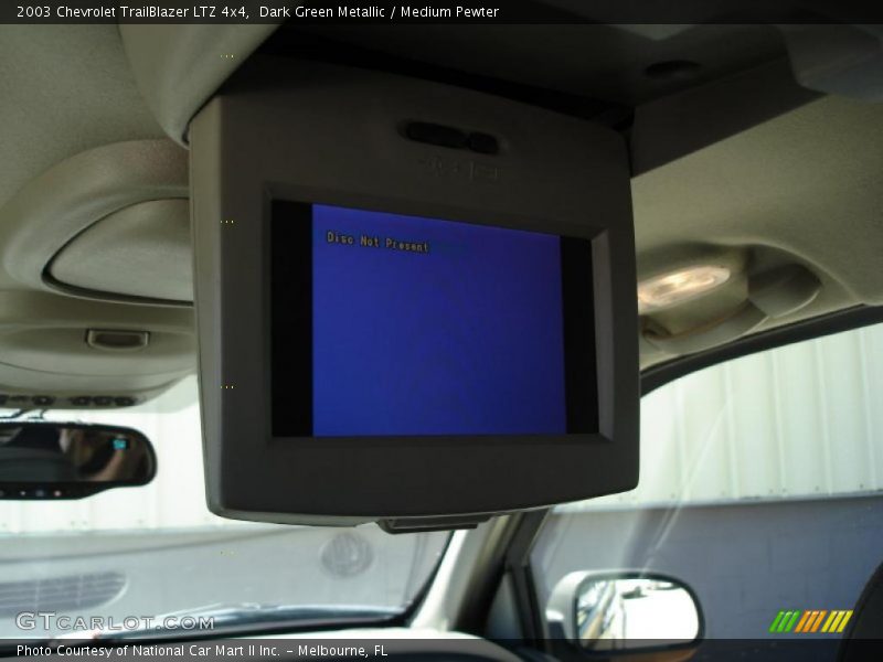 Dark Green Metallic / Medium Pewter 2003 Chevrolet TrailBlazer LTZ 4x4