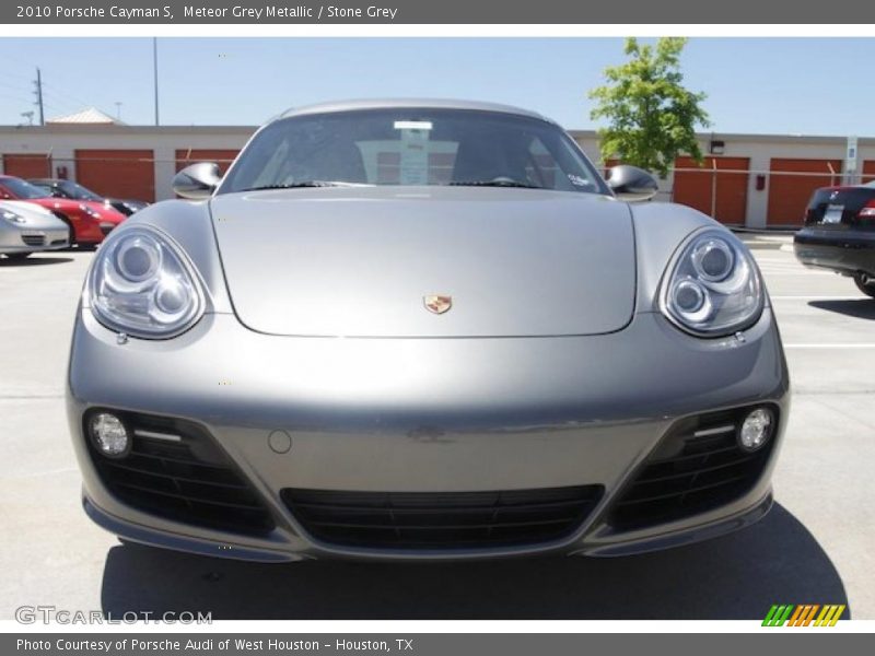 Meteor Grey Metallic / Stone Grey 2010 Porsche Cayman S