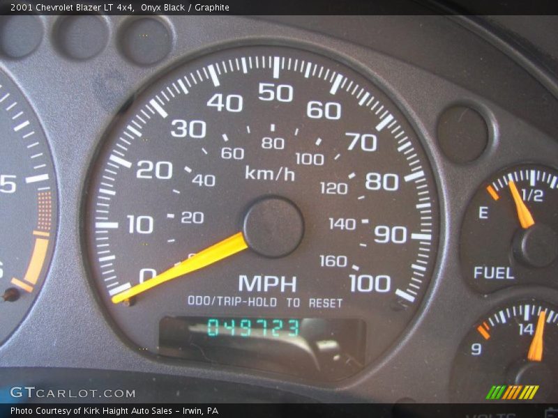 Onyx Black / Graphite 2001 Chevrolet Blazer LT 4x4