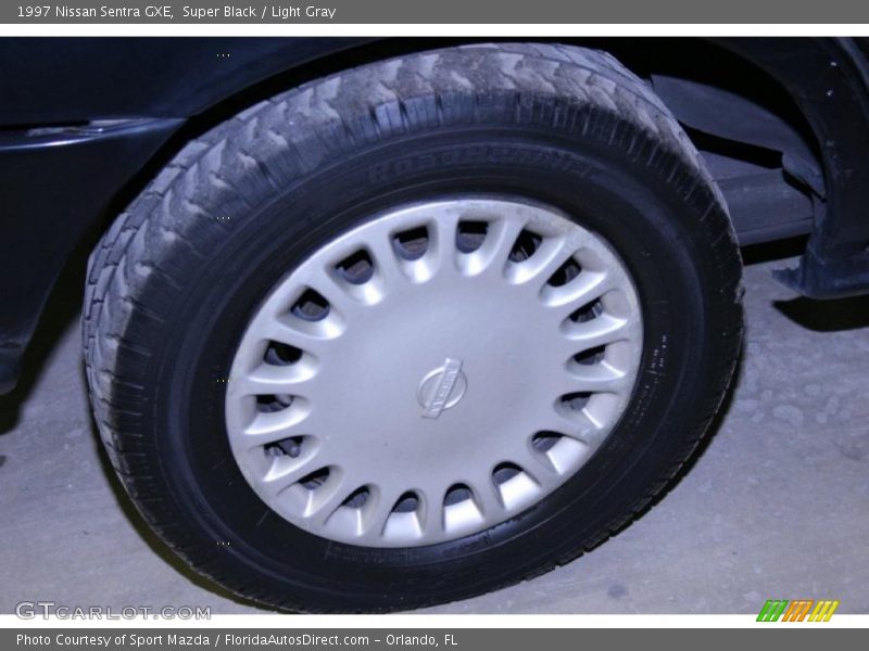 Super Black / Light Gray 1997 Nissan Sentra GXE