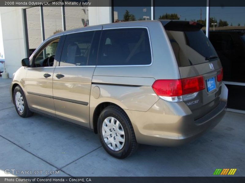 Mocha Metallic / Ivory 2008 Honda Odyssey LX