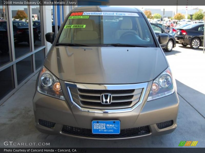 Mocha Metallic / Ivory 2008 Honda Odyssey LX