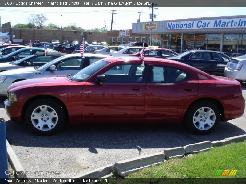 Inferno Red Crystal Pearl / Dark Slate Gray/Light Slate Gray 2007 Dodge Charger