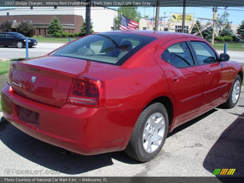 Inferno Red Crystal Pearl / Dark Slate Gray/Light Slate Gray 2007 Dodge Charger