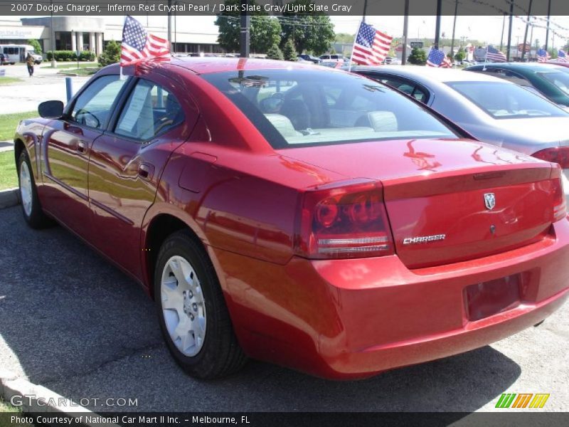Inferno Red Crystal Pearl / Dark Slate Gray/Light Slate Gray 2007 Dodge Charger