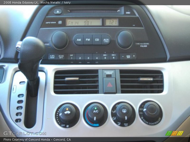 Mocha Metallic / Ivory 2008 Honda Odyssey LX