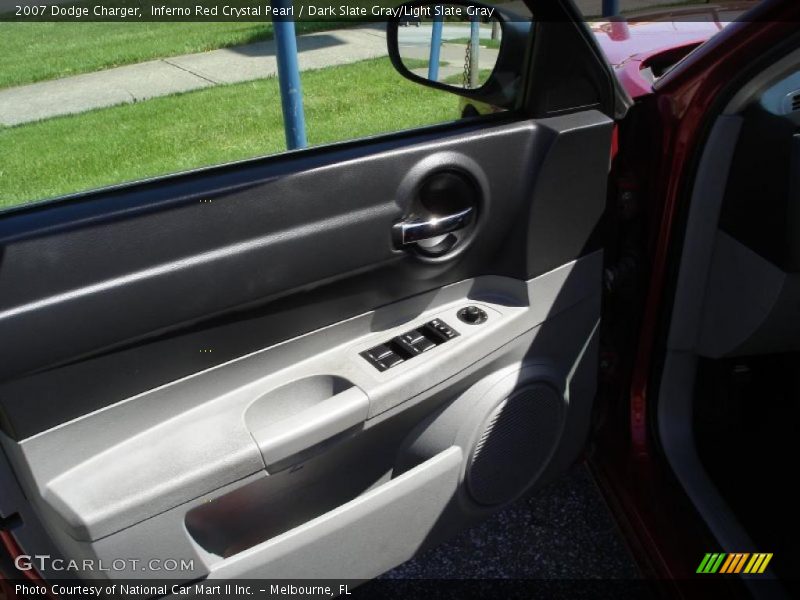Inferno Red Crystal Pearl / Dark Slate Gray/Light Slate Gray 2007 Dodge Charger