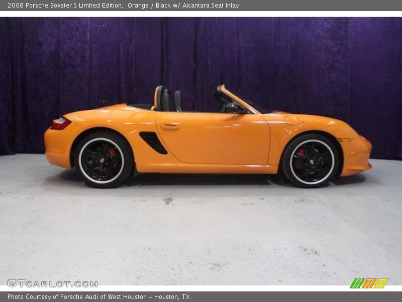 Orange / Black w/ Alcantara Seat Inlay 2008 Porsche Boxster S Limited Edition