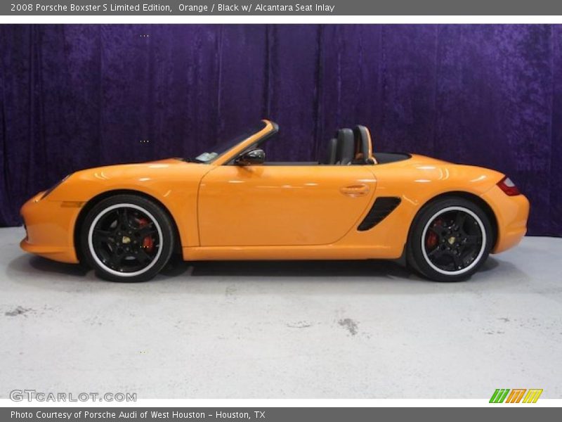 Orange / Black w/ Alcantara Seat Inlay 2008 Porsche Boxster S Limited Edition